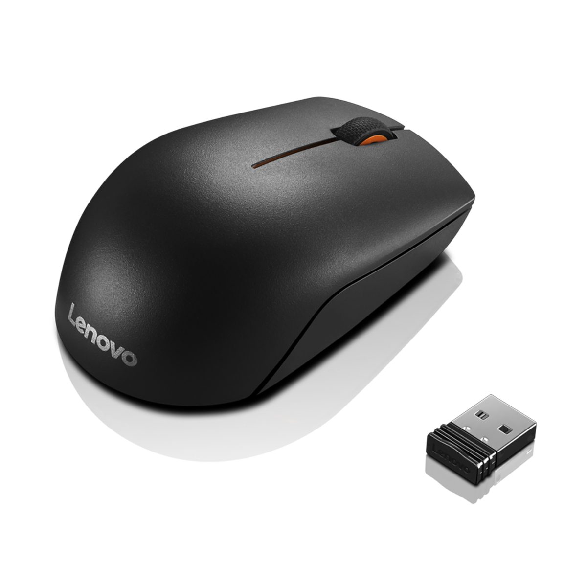 Souris Lenovo sans fil USB 300 Noir (GX30K79401) — photo 5