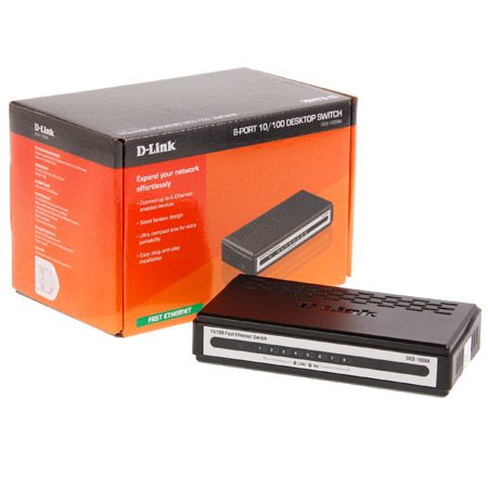 Switch D-Link 8 Ports 10/100MBPS - DES-1008A — photo 3