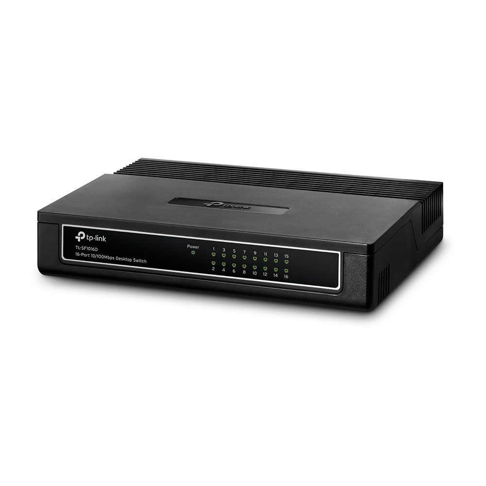 Switch Tp-Link 16 PORTS 10/100 DE BUREAU TL-SF1016D — photo 2