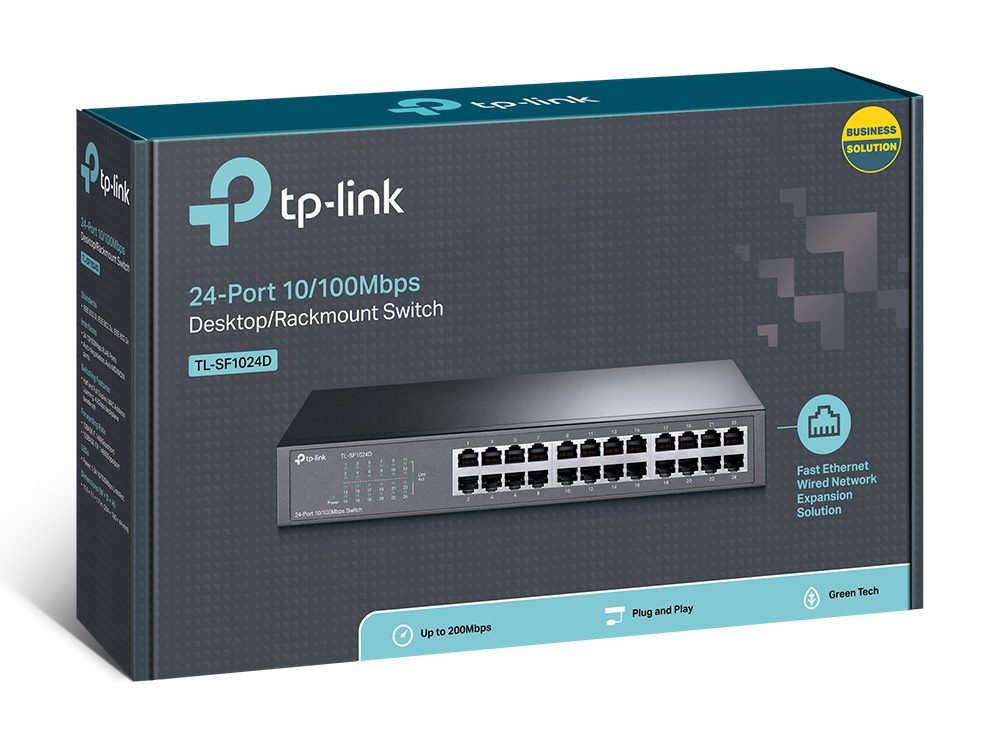Switch Tp-Link SF1024D 24P — photo 4