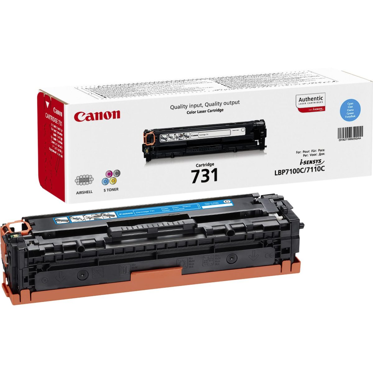 Toner Canon 731 Cyan Original