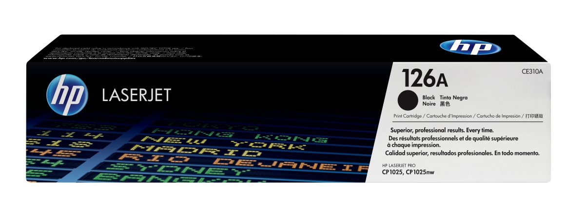 Toner HP CE310A Black Adaptable Print Rite