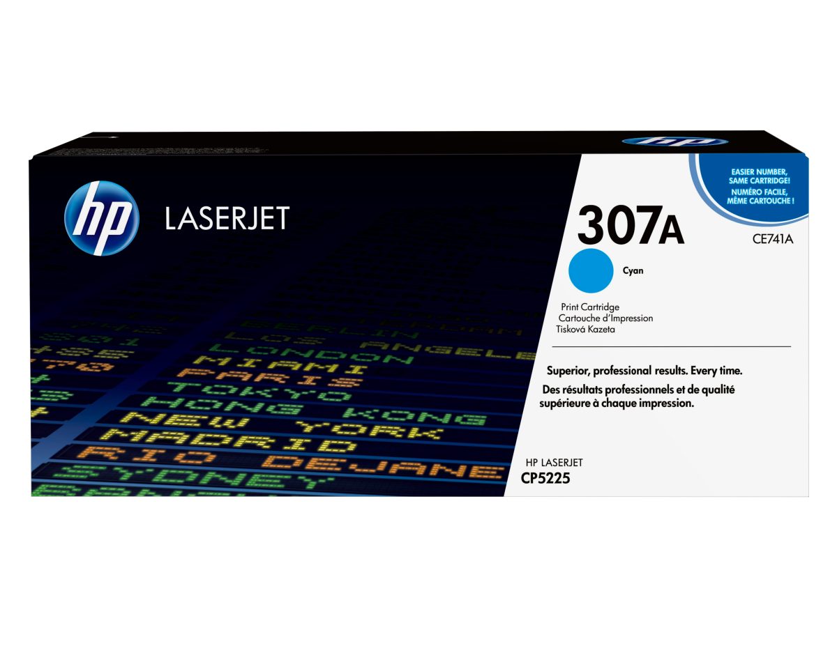 Toner HP 307A CE741A Cyan Adaptable Eurotoner