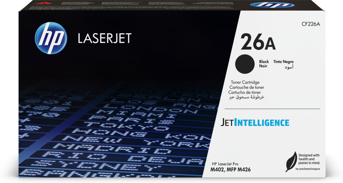 Toner HP 26A Black CF226A Original