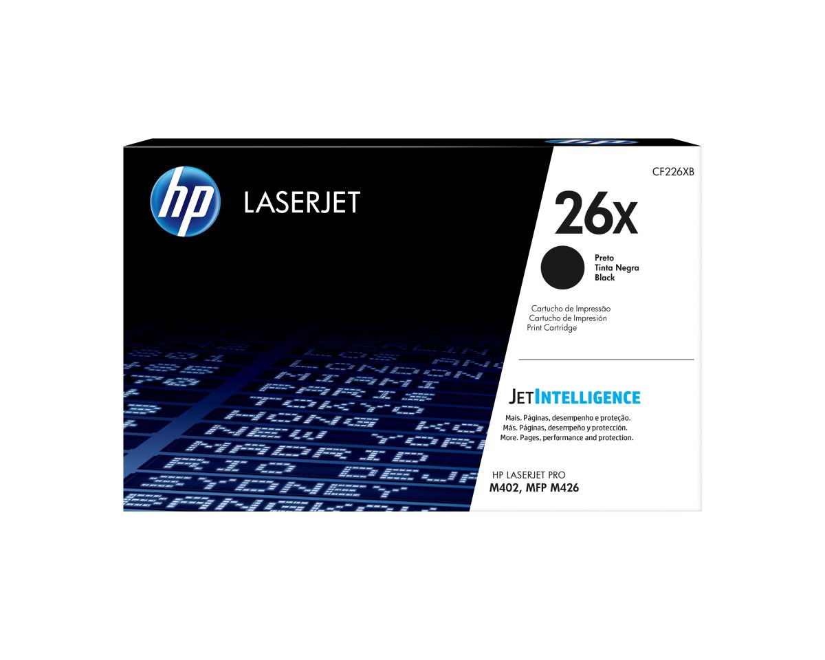 Toner HP Laser 26X Black CF226XC Original
