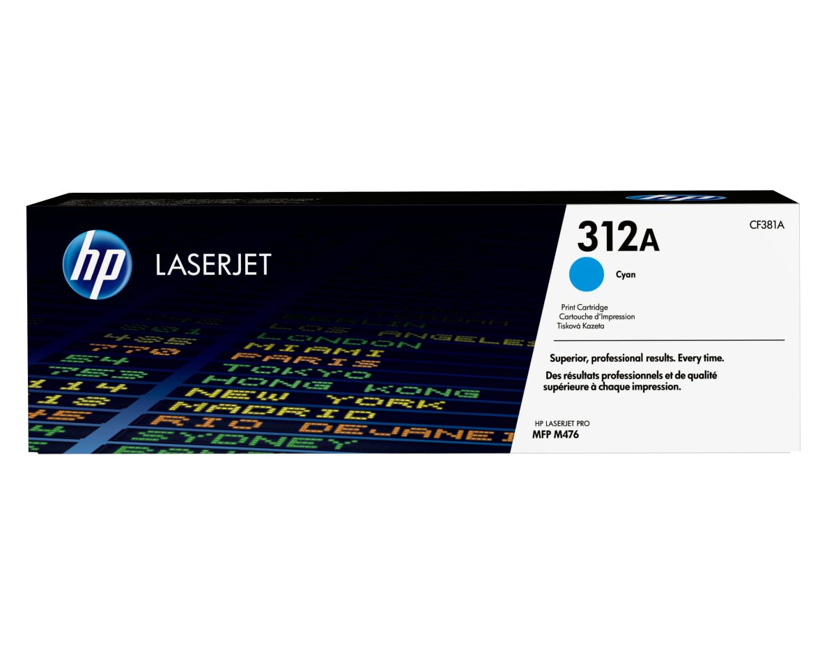 Toner HP 312A Cyan CF381A Original