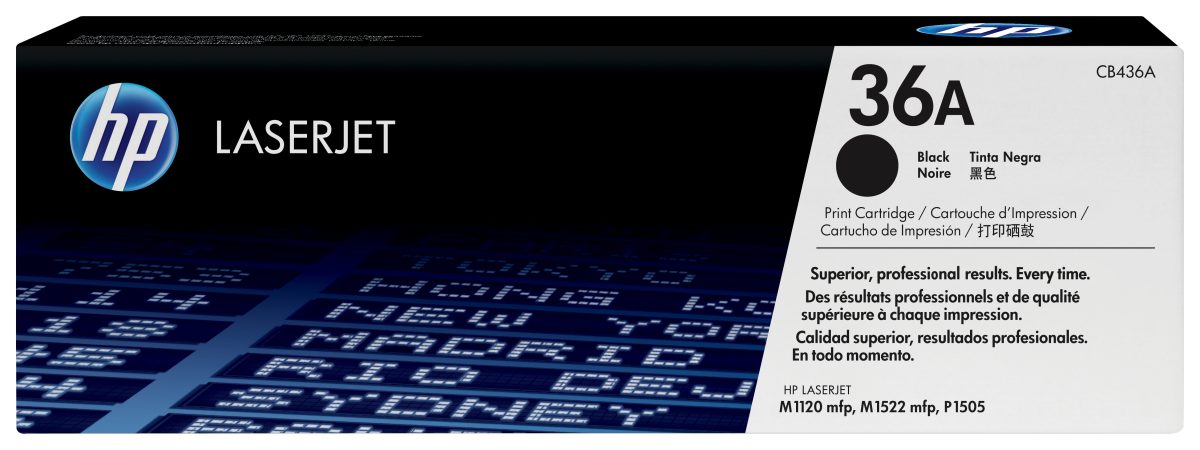 Toner HP 36A Black CB436A Original