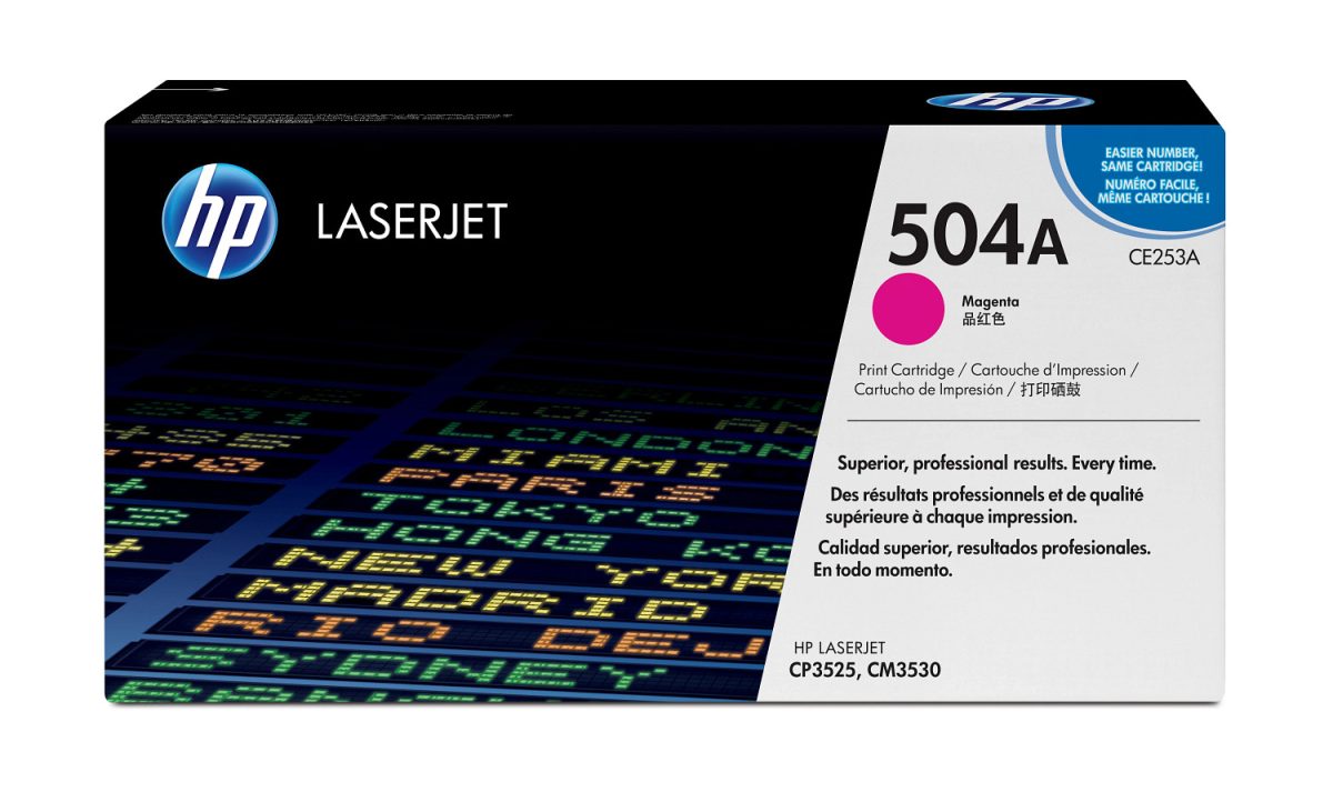Toner HP 504A Magenta CE253A Original