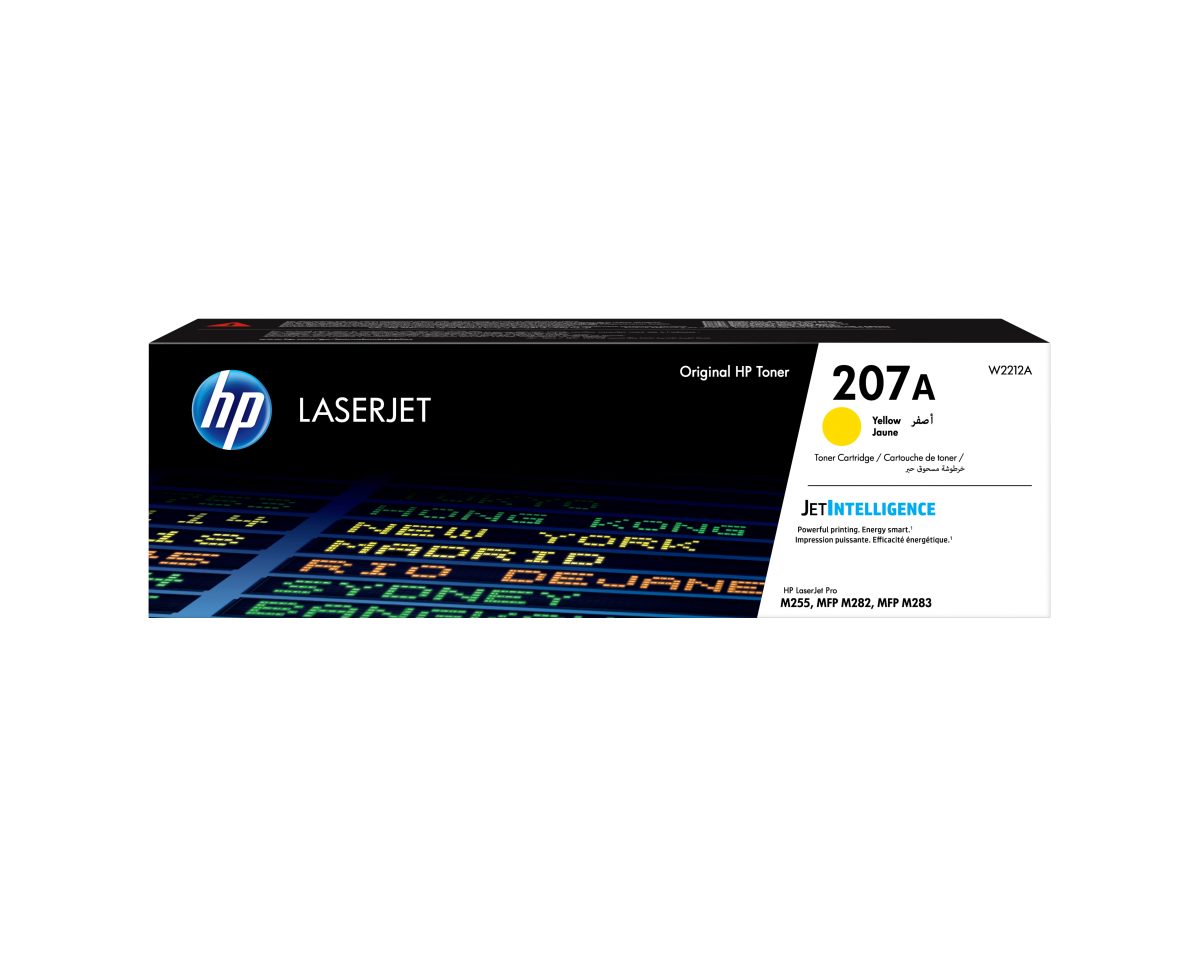 Toner HP 207A W2212A/W2112A Yellow Avec Puce Adaptable Eurotoner