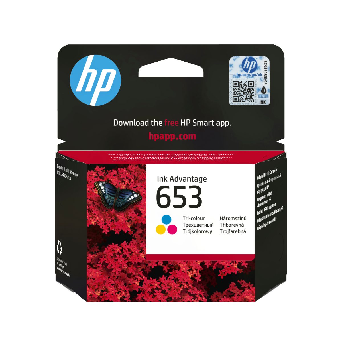 Cartouche HP 653 Couleur 3YM74AE