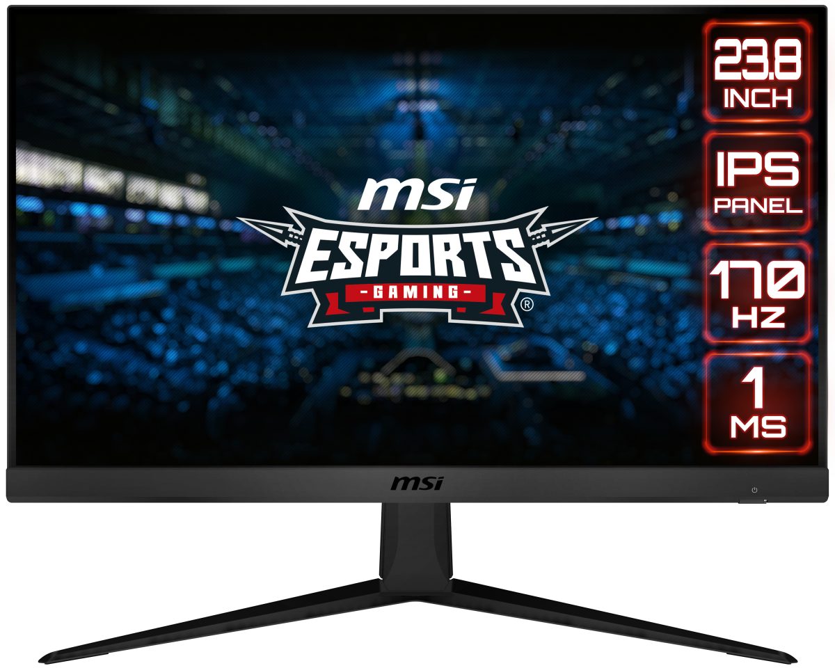 Ecran Msi 23.8" Optix G2412 IPS Full HD  Display - Hdmi 