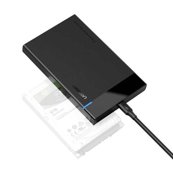 Boitier externe Ugreen USB-C vers USB-A SATA 2,5" (50743)