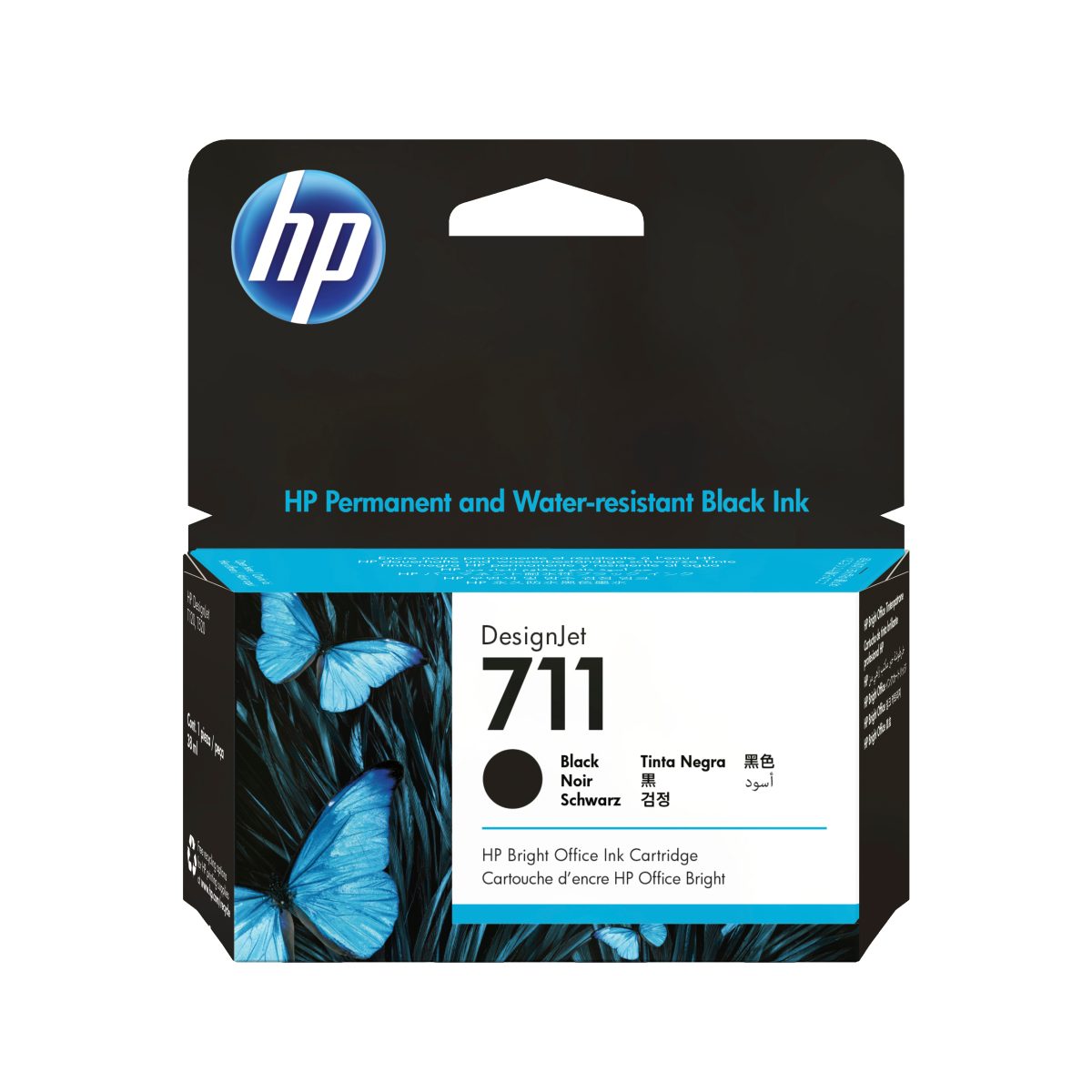 Cartouche HP 711 38-ml BLACK CZ129A
