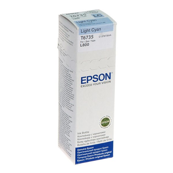 Bouteille Epson 673 LIGHT CYAN Adaptable Digital Print