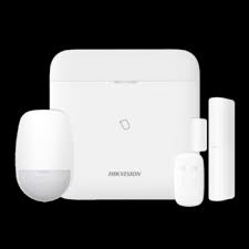 KIT D’ALARME SANS FILS HIKVISION – DS-PWA64-Kit-WB · DS-PWA64-L-WB x 1 · DS-PKF1-WB x 1 · DS-PDP15P-EG2-WB x 1 · DS-PDMC-EG2-WB x 1