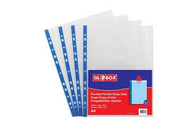 POCHETTE PERFORIE A4 80 MICRONS
