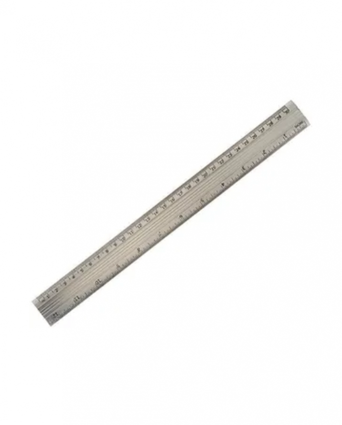 REGLE 30CM METALIQUE