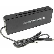 Station D'acceuil HP Usb *4 + Port Réseau + Display *2 + Type C
