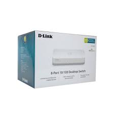 Switch D-Link 8 Ports 10/100MBPS - DES-1008A