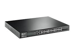Switch JetStream™ administrable niveau 2+ - 24 ports Gigabit avec 4 emplacements combinés SFP T2600G-28TS (TL-SG3424)