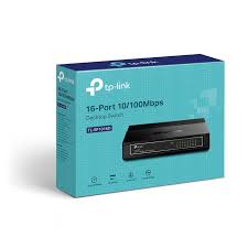 Switch Tp-Link  16 PORTS 10/100 DE BUREAU TL-SF1016D