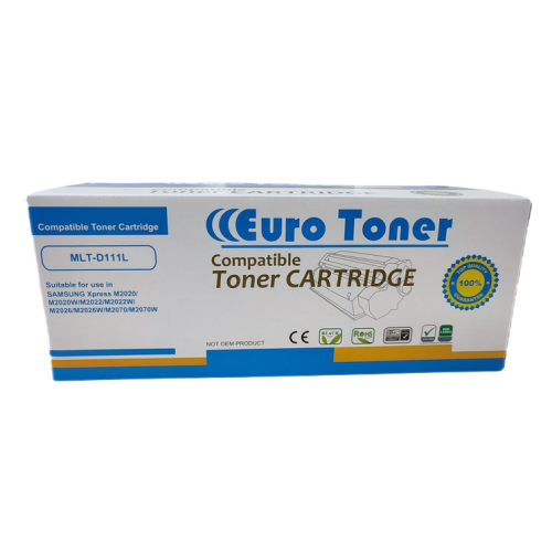 Toner Samsung D111L Black Adaptable Eurotoner